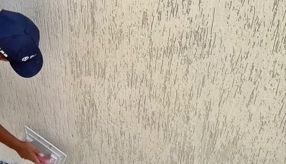 Muestra de acabados texturizados